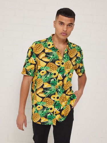 Fruit Pineapple Resort Shirt                                                                                                    
