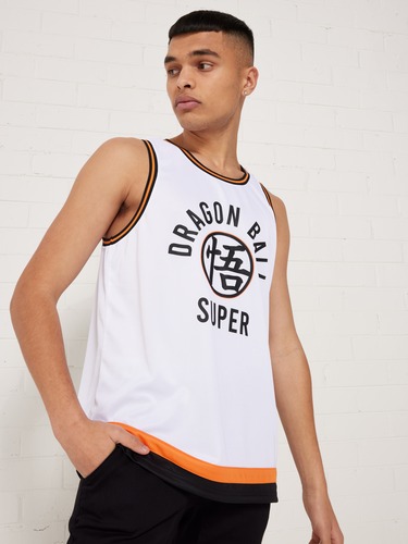 White Dragon Ball Z Jersey                                                                                                      