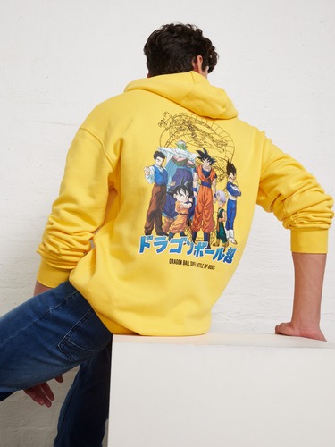 Gold Dragon Ball Z Group Hoodie                                                                                                 