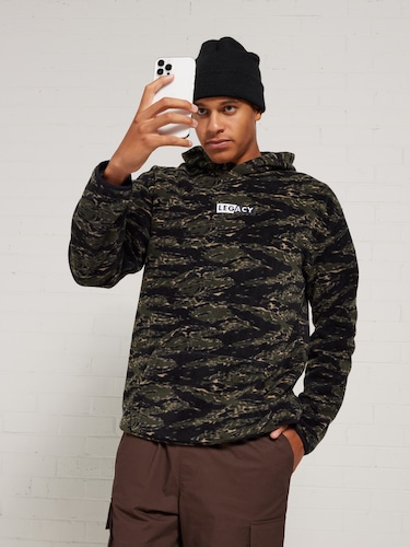 Camo Embroidered Legacy Polar Fleece Hoodie                                                                                     