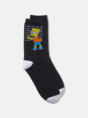 Simpsons Bart Sock                                                                                                              