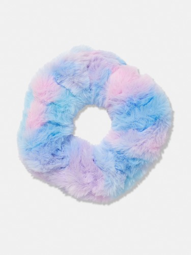 Fluffy Tie Dye Scrunchie                                                                                                        