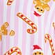 Striped Gingerbread