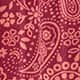 Burgundy Paisley