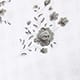 White Ditsy