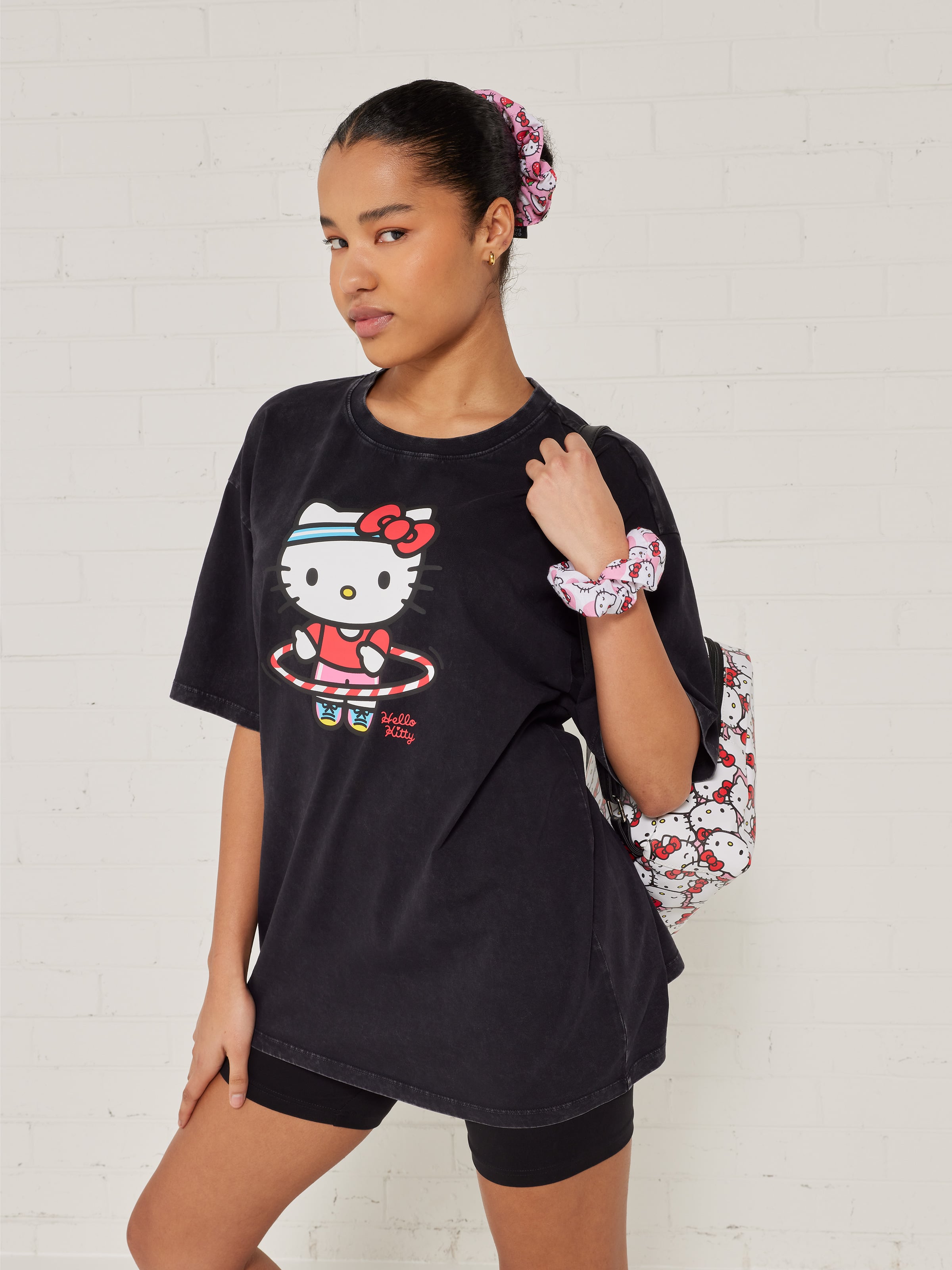 Hello Kitty Hula Hoop Oversized Tee - Jay Jays Online