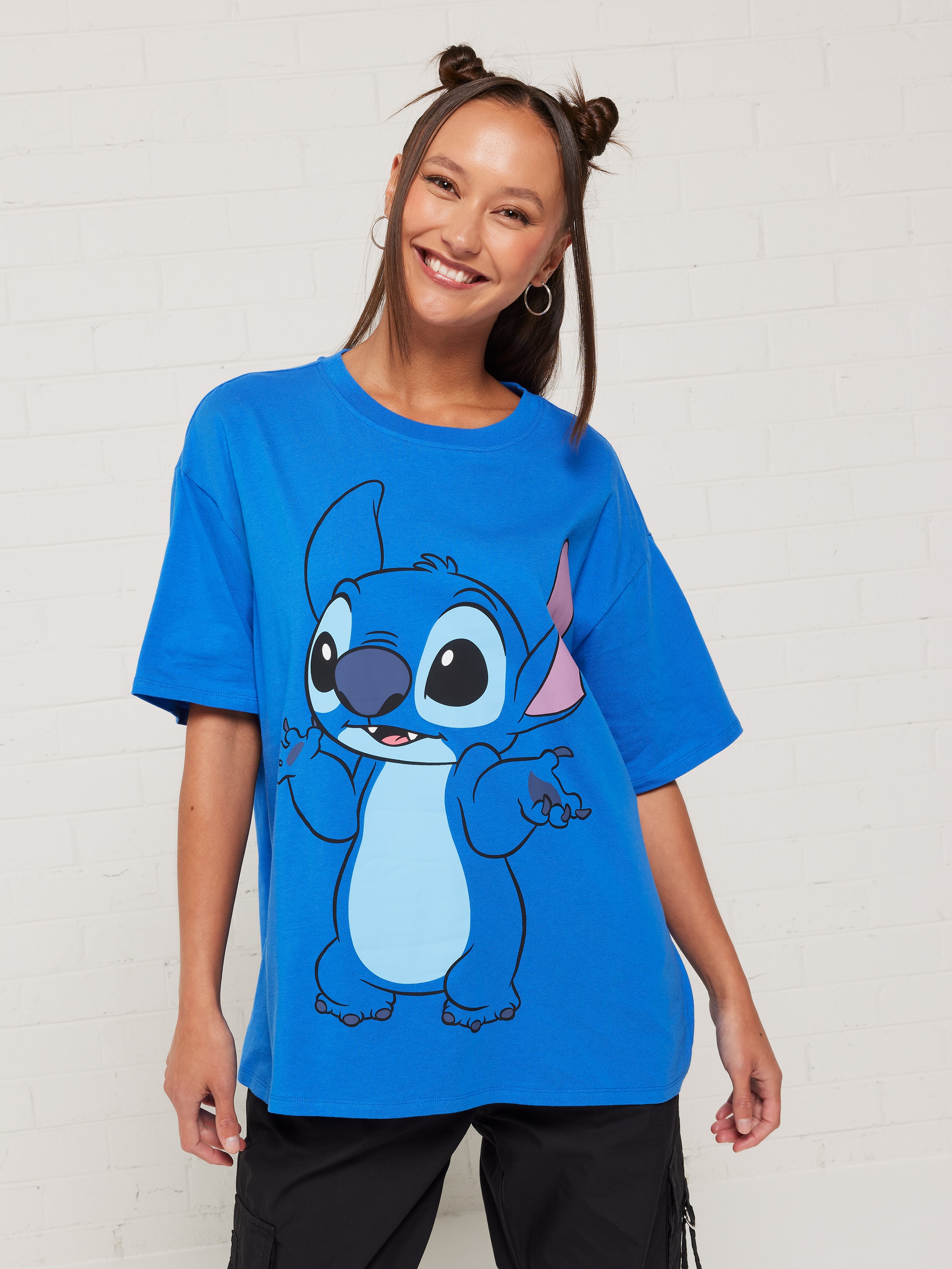 Lilo & Stitch Shocked Oversized Tee - Jay Jays Online