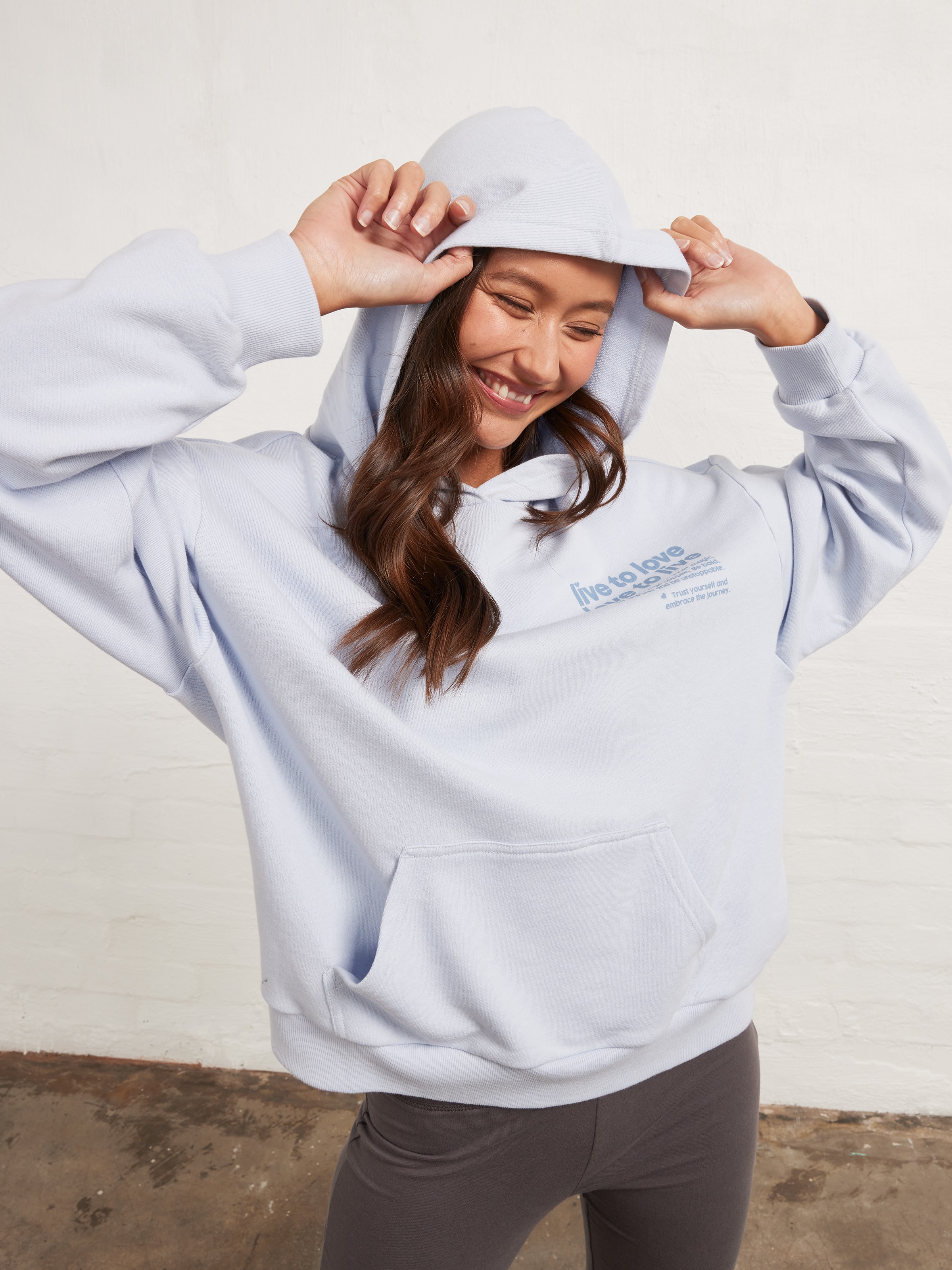 Refresh Love 2 Live Oversized Hoodie Jay Jays Online