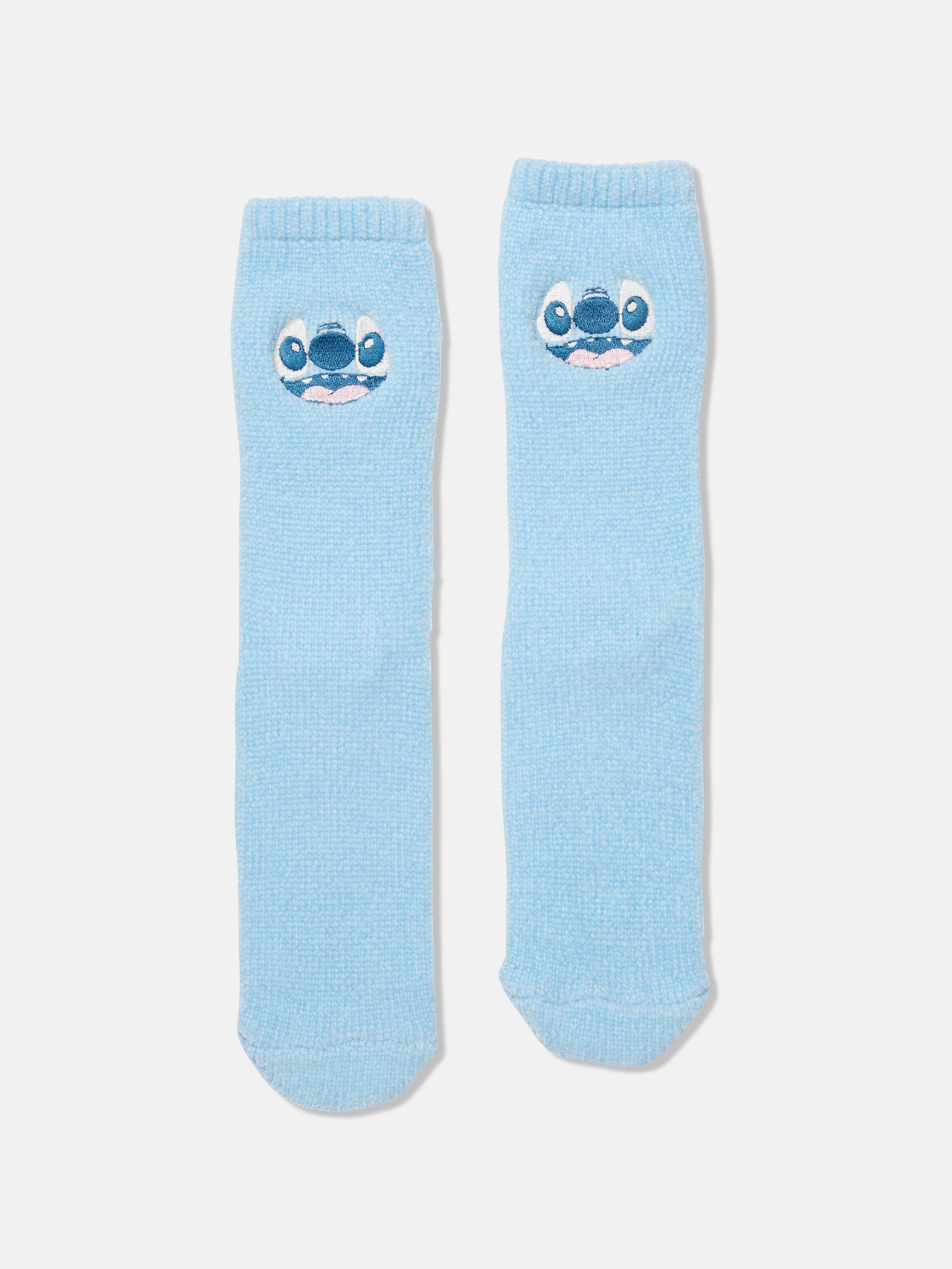Lilo & Stitch Embroidered Chenille Socks Jay Jays Online